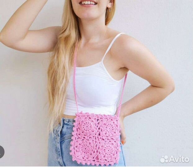 Вязания сумка