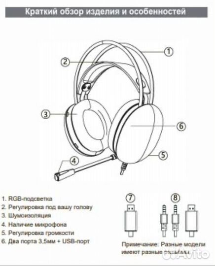 Nevermor Наушники проводные с микрофоном, белый