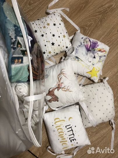 Кровать трансформер в подарок бортики балдахины