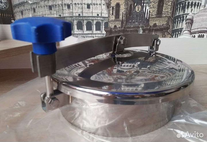 Люк из пищевой нержавейки 25см