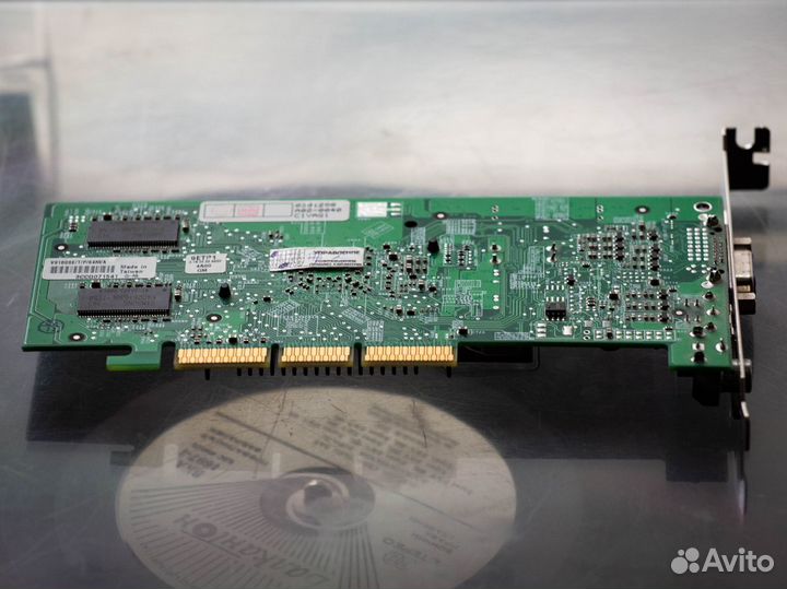 Видеокарта asus V9180 SE GeForce 4 MX AGP 8x