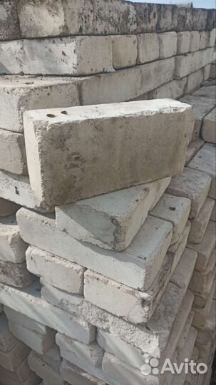 Кирпич силикатный бу