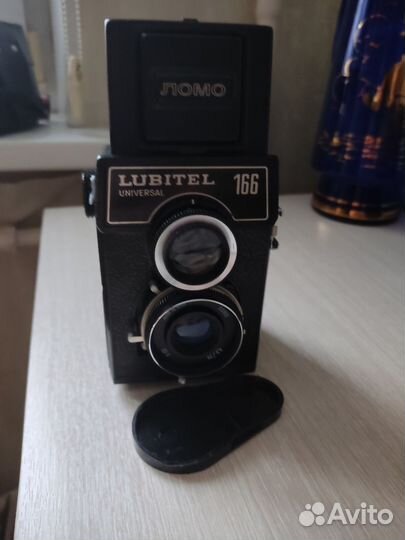 Советский плёночный фотоаппарат Любитель 166