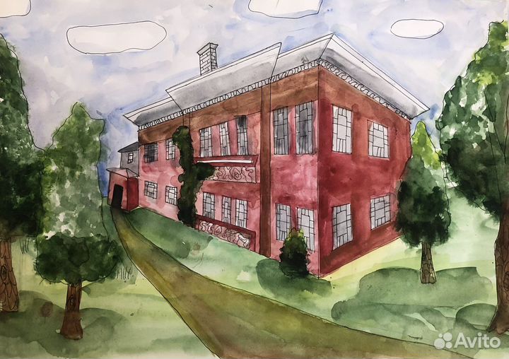 Картины пейзаж города Вологда