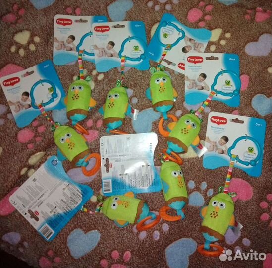 Подвеска-колокольчик сова Tiny love