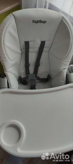 Детский стульчик peg perego tatamia новый чехол