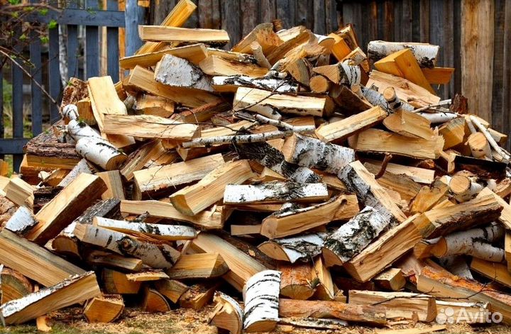 Дрова наколотые