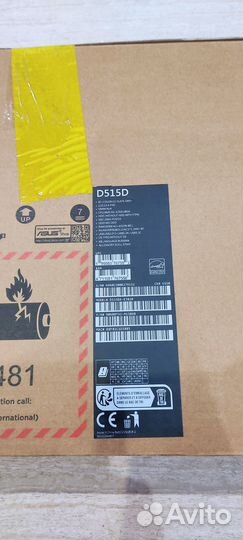 Asus VivoBook D515-EJ820 новый, в пленках