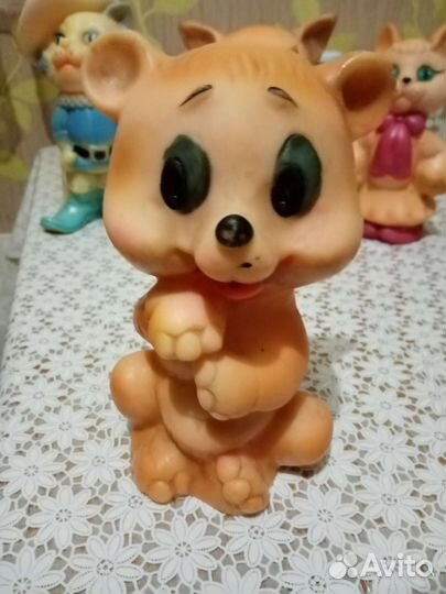 Резиновые игрушки СССР