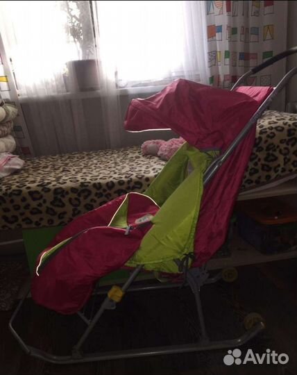 Санки коляска Nika тимка премиум