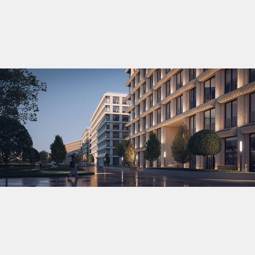 3-к. апартаменты, 109,2 м², 3/8 эт.