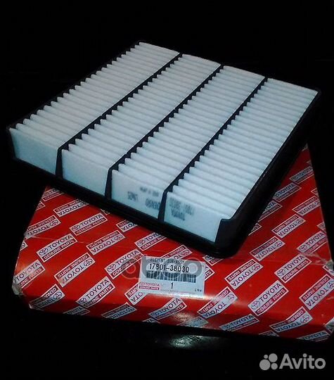 Фильтр воздушный 1780138030 toyota