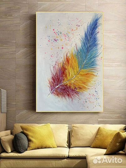 Картина маслом перо