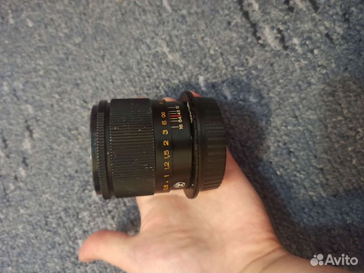 Объектив Гелиос 44-2 2/58 и индустар -л/з 2,8/50