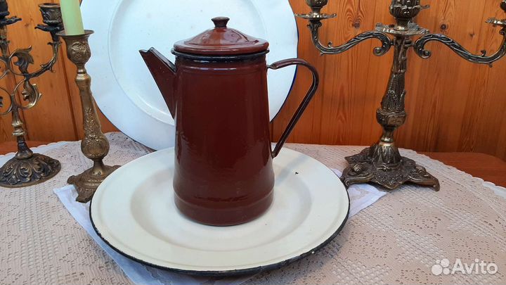 Кофейник,кувшин эмалированный,советы,ссср