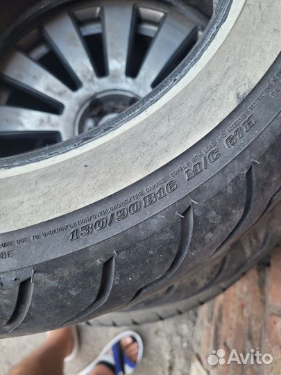 Dunlop 130/90 r16. 180/65r16