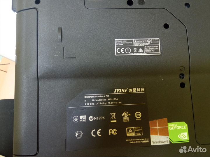 Игровой ноутбук MSI GE70 2PL Apache/Core i5-4200H