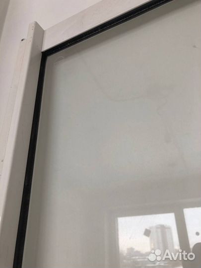 Стекло в раме 80х205