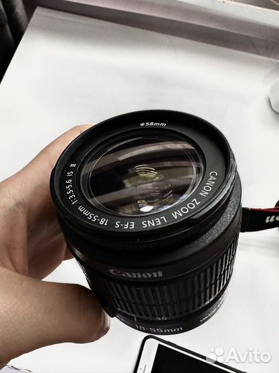 Фотоаппарат Canon 600d + 18-55mm