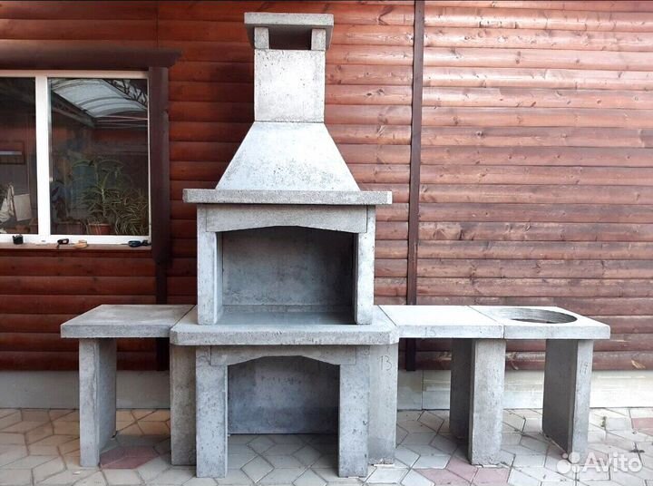 Мангальная зона барбекю