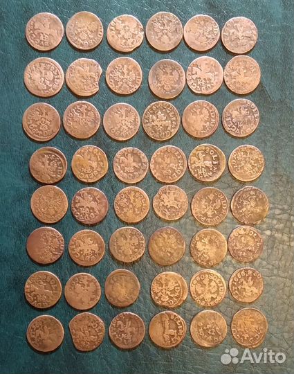 38 монет короля Яна-Казимира 1660-1667 гг. Польша