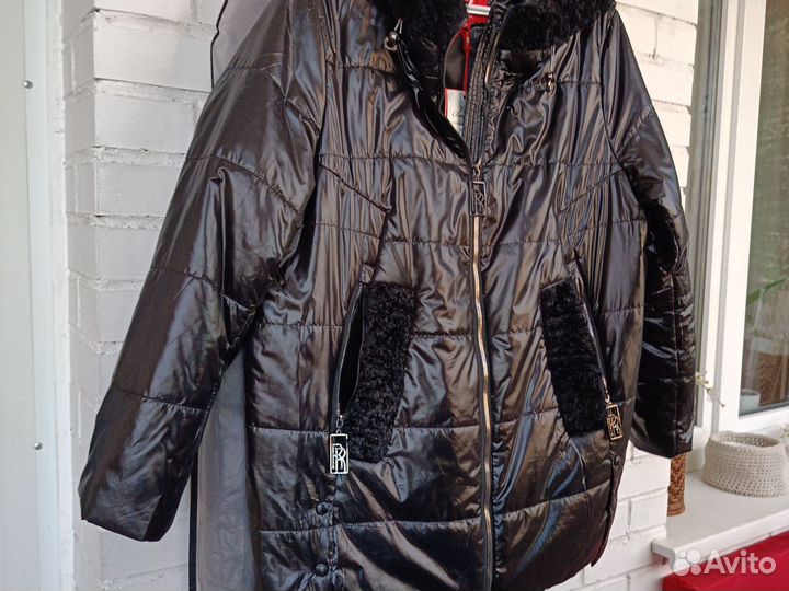 Куртка демисезонная женская 58 60 новая