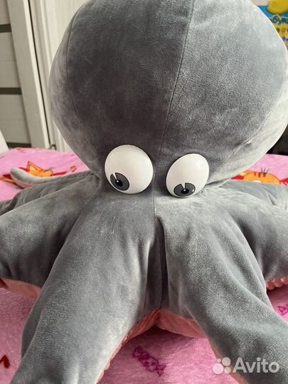 Игрушка мягкая Осминог