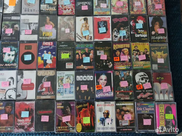 Аудио кассеты музыка Аудиокассеты первый список