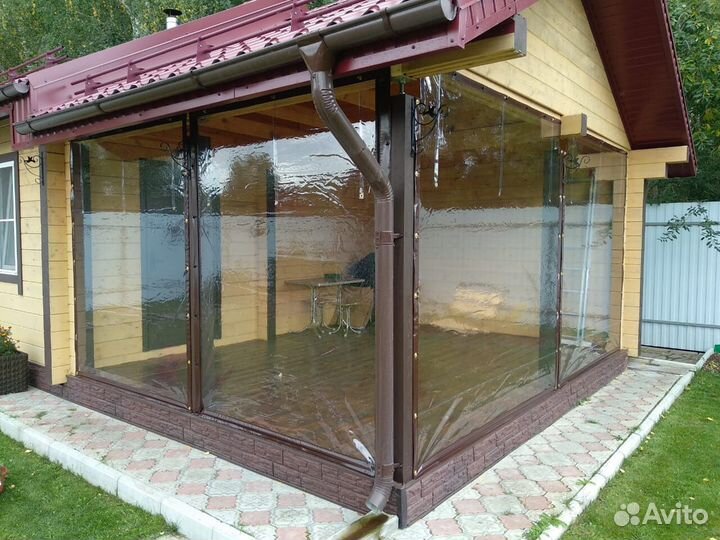 Мягкие окна для беседок, веранд