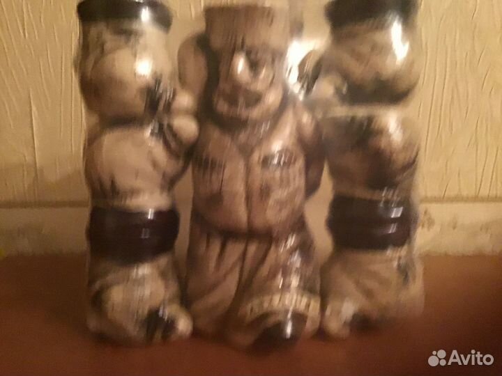 Штоф керамический с 6 стопками «Казаки» и «Абхазия