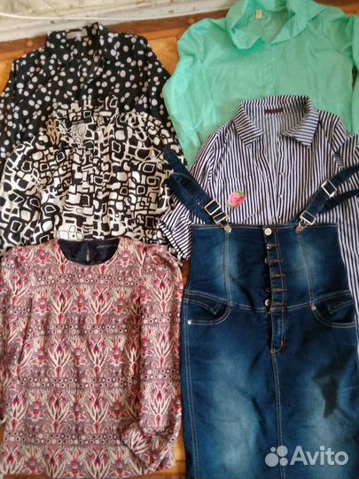 Большой пакет женской одежды 46-48