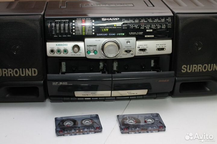 Магнитолы Sнarp WF-940W и Aiwa CA-W53