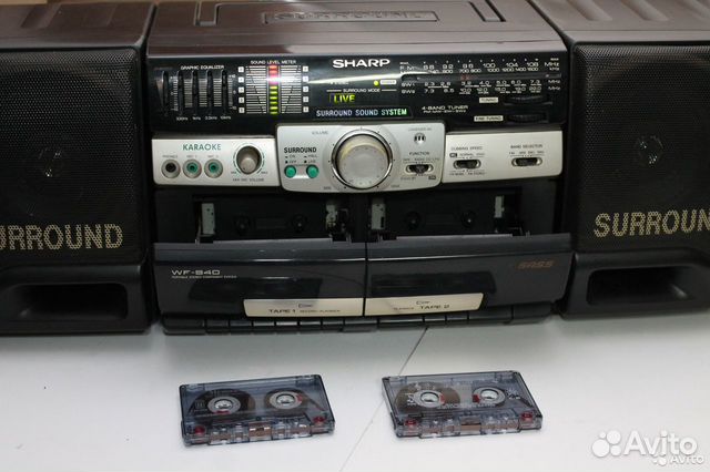 Магнитолы Sнarp WF-940W и Aiwa CA-W53