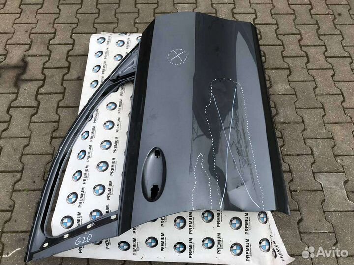 Передняя правая дверь BMW 3 G20 Дефектная