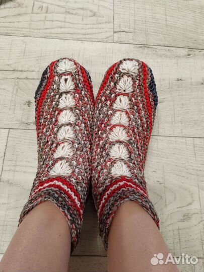 Следки вязаные,ручной работы