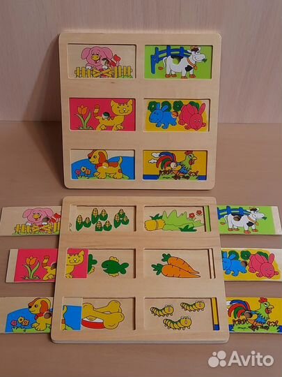 Новые Развивающие деревянные игрушки