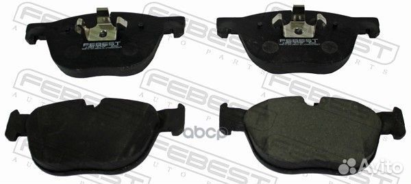 Колодки тормозные передние (с прижимной скобой)