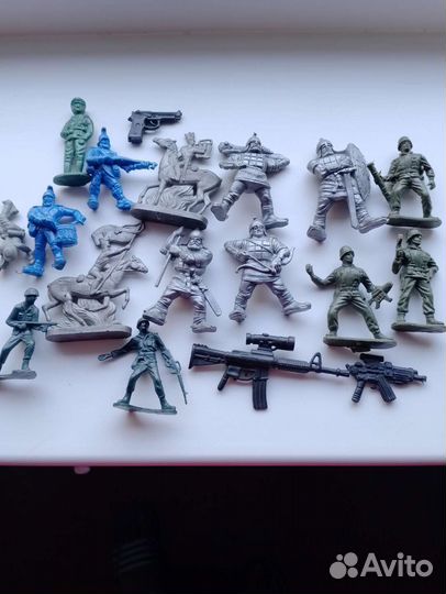 Солдатики пластмассовые СССР