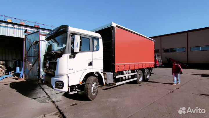 Аренда Тентованный грузовик Shacman, 6x4 с выкупом