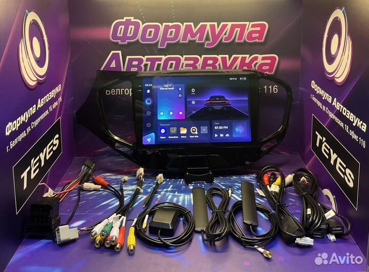 Штатная магнитола LADA Vesta CC3 2K 4-64