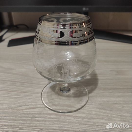 Набор бокалов под коньяк, виски Узор 