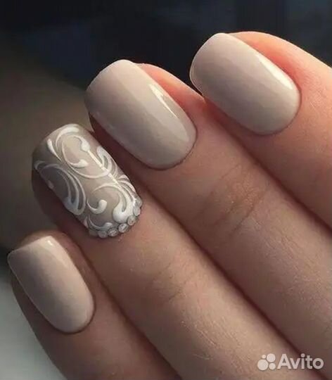 Наращивание ногтей, гель-лак