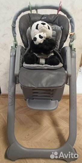 Стульчик для кормления chicco polly magic relax