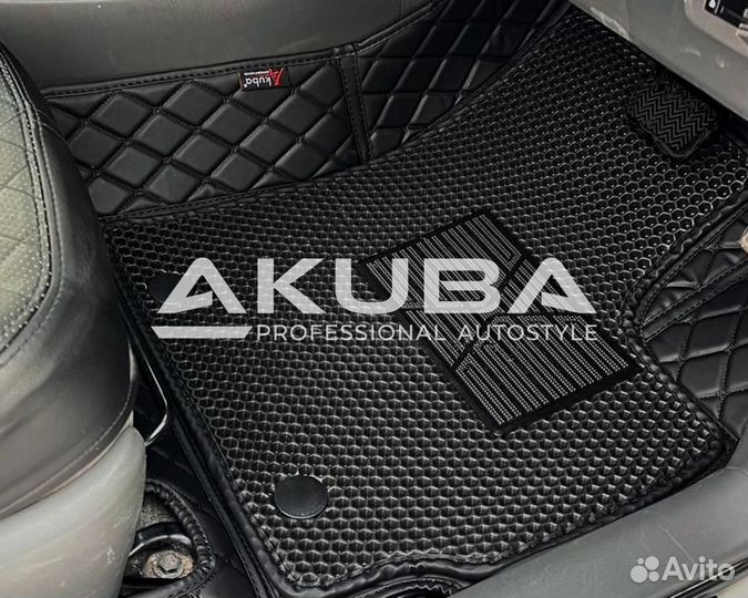 Модельные коврики Akuba для Toyota Camry 2017-2022