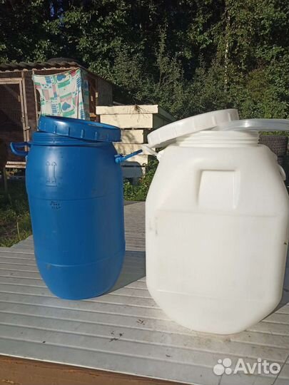 Бочка пластиковая пищевая бу