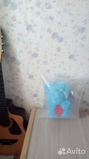 Мишка из роз