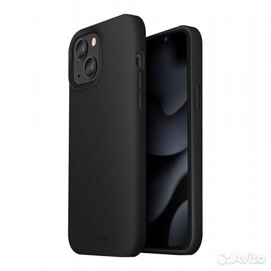 Защитный чехол Uniq Lino для iPhone 13 Black