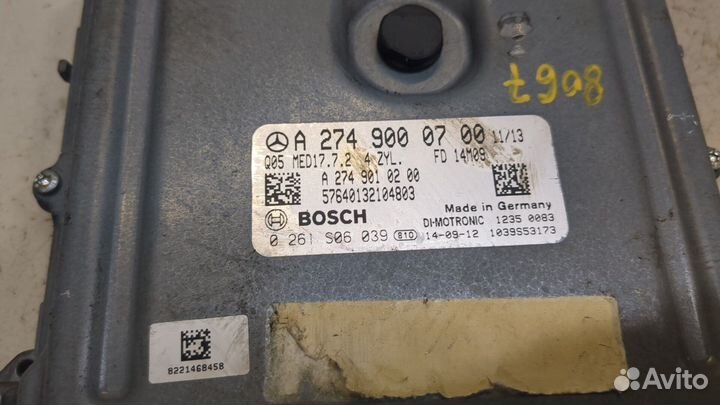 Блок управления двигателем Mercedes C W204, 2014