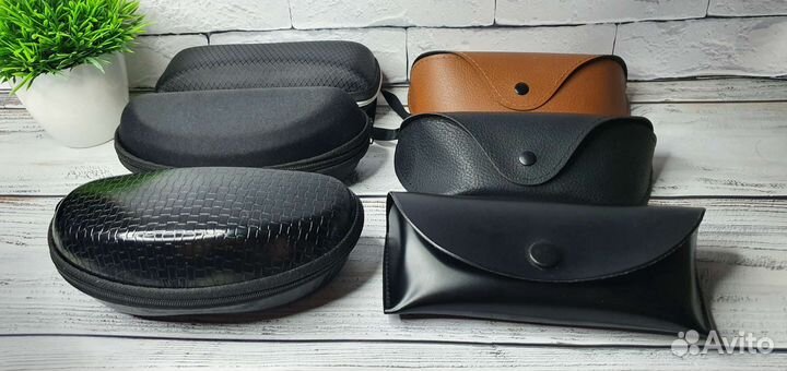 Защитные чехлы для очков с салфеткой