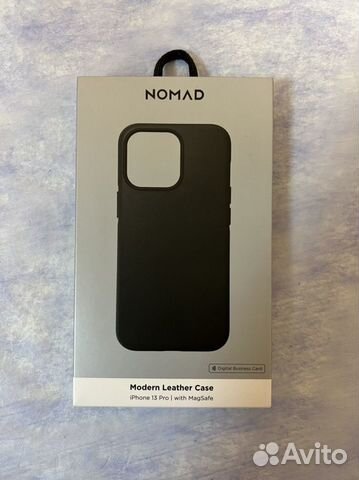 Nomad Modern Leather Case iPhone 13 Pro